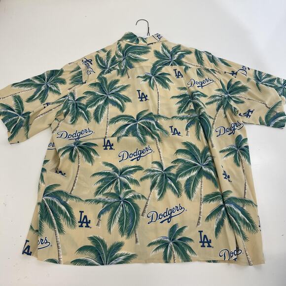 Los Angeles Dodgers Rehn Spooner Shirt Mens MLB Baseball Hawaiian Button XL - Picture 4 of 14